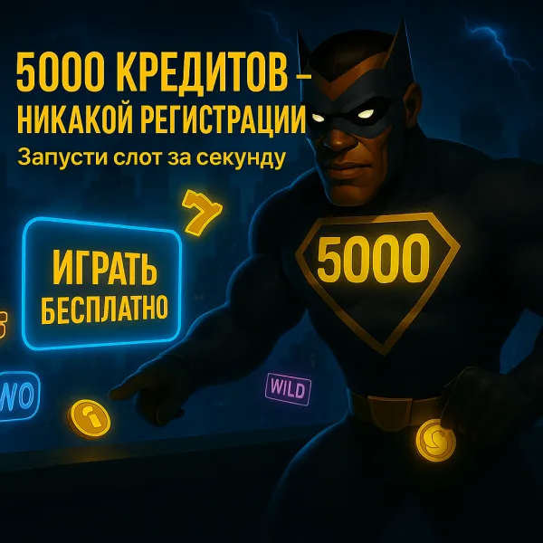 Как начать игру в игровые автоматы с 5000 кредитов бесплатно и без регистрации